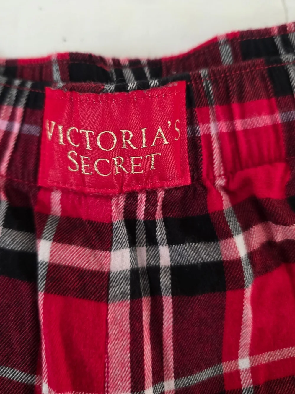 Victoria’s Secret Red Plaid Pajama Lounge Pants XXL Regular